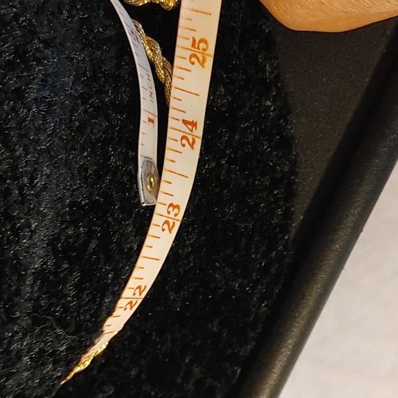 Vintage Eaton Trilby Black with Gold Cord Chenille Hat - Picture 11 of 11